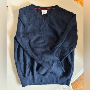 GAP Kids Navy and Red Cotton Sweater